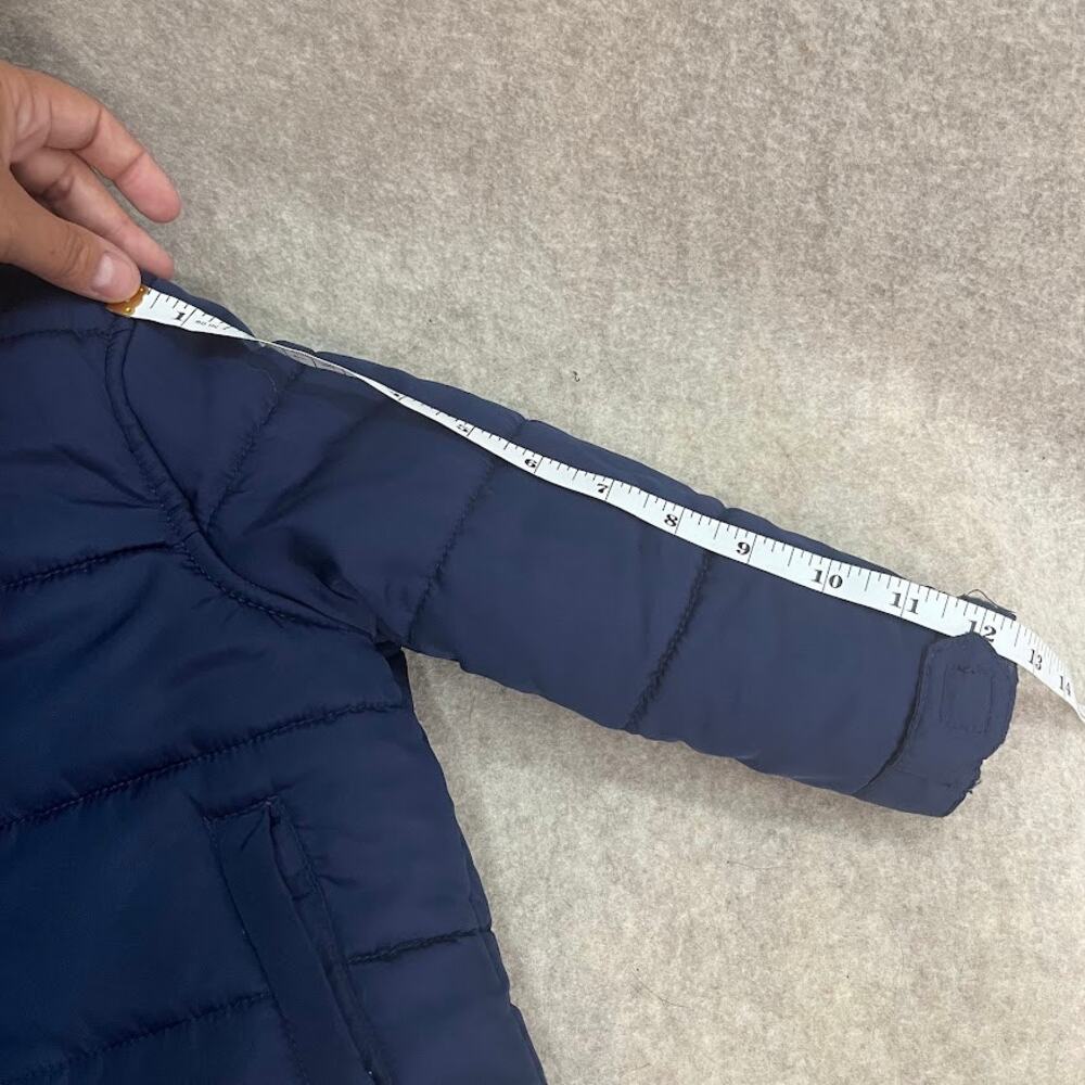 Carter's Kids Blue Dino Winter Coat Dinosaur Snow Jacket Size 24mo - Picture 9 of 10